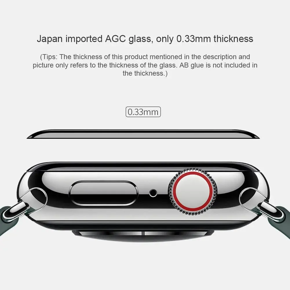 Nillkin 3D AW  Full coverage Tempered Glass Screen Protector for Apple Watch