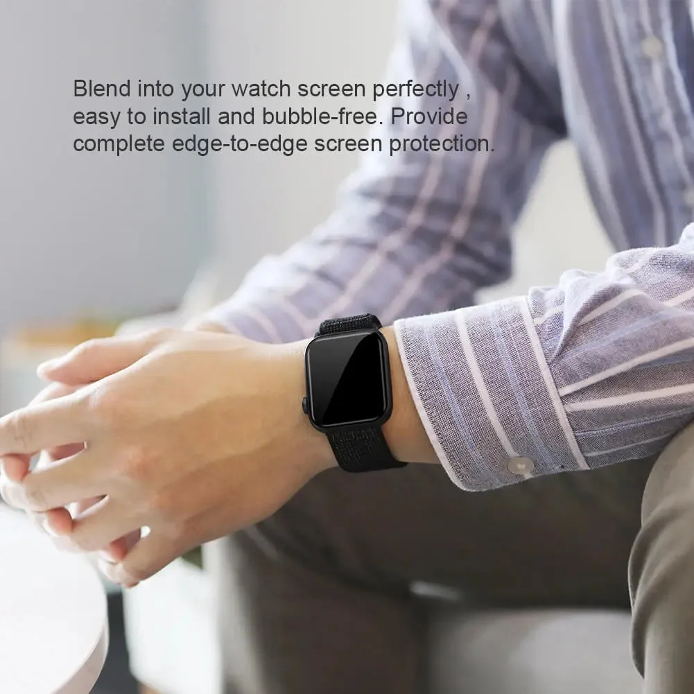 Nillkin 3D AW  Full coverage Tempered Glass Screen Protector for Apple Watch