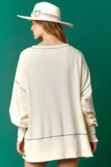 Nutcracker Loose Fit Oversized Sweatshirt