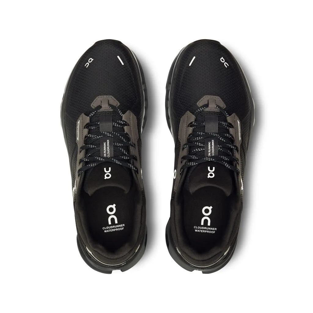 On Running Cloudrunner 2 Waterproof (Womens) - Magnet/Black