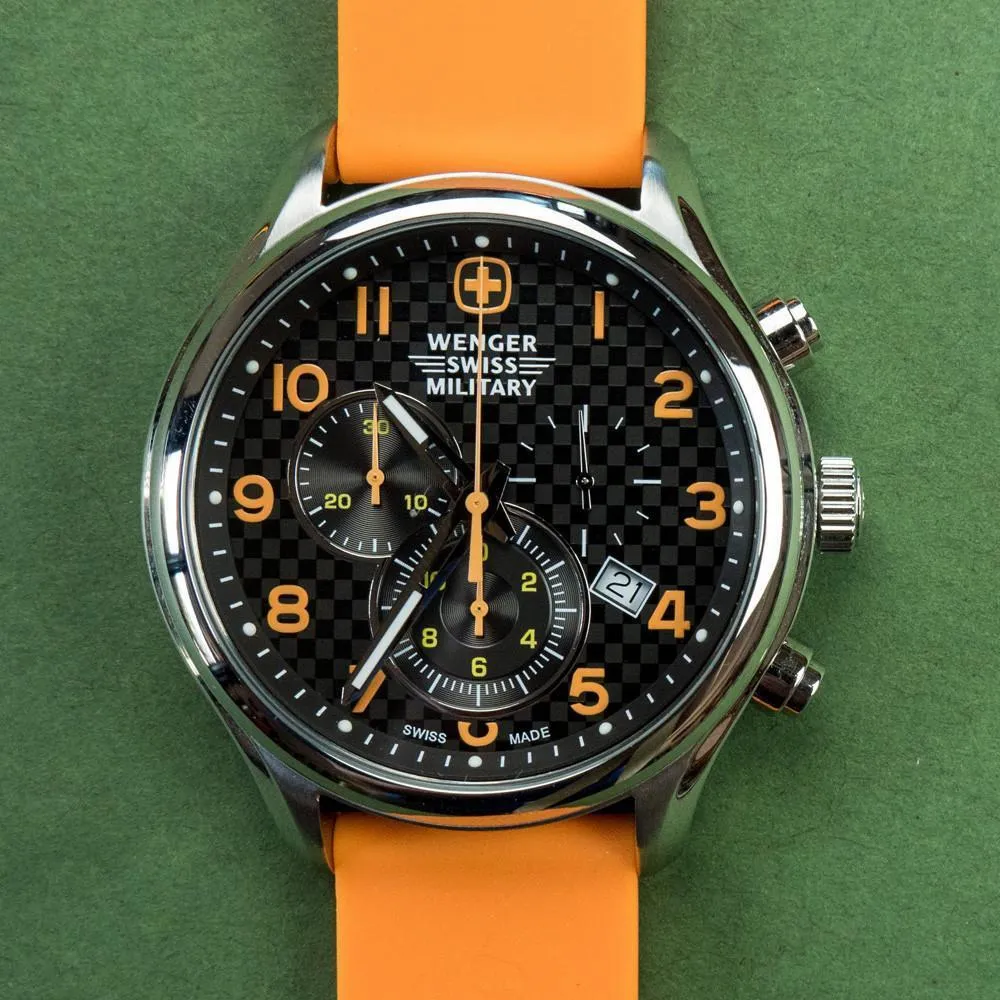 Orange Quick Release Silicone Rubber Watch Band (20mm, 24mm SALE)
