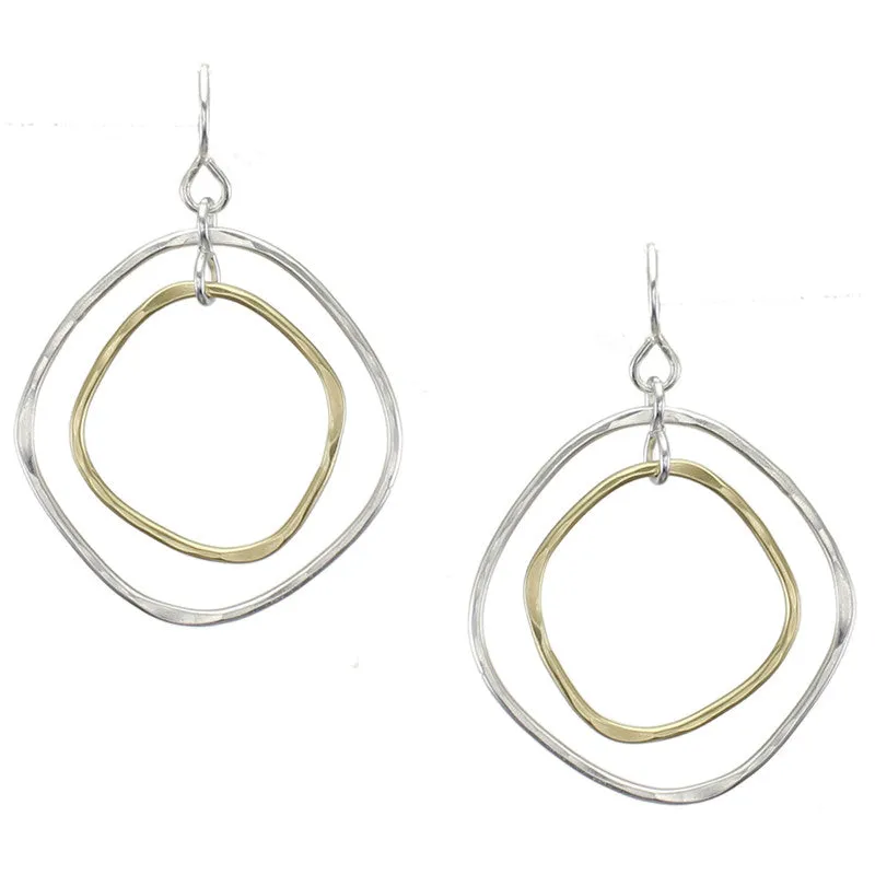 Organic Rings Earring