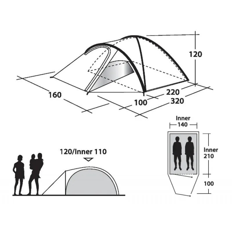 Outwell - Tent Cloud 2