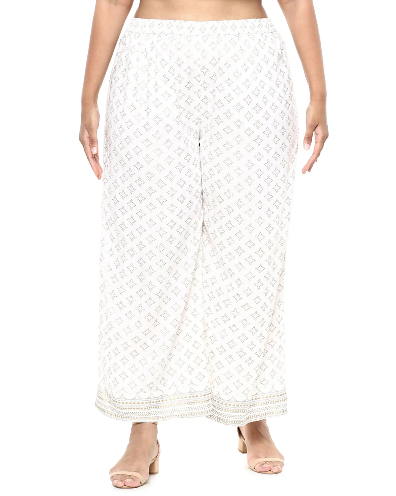 Pastle Printed Kurta Set | Navy