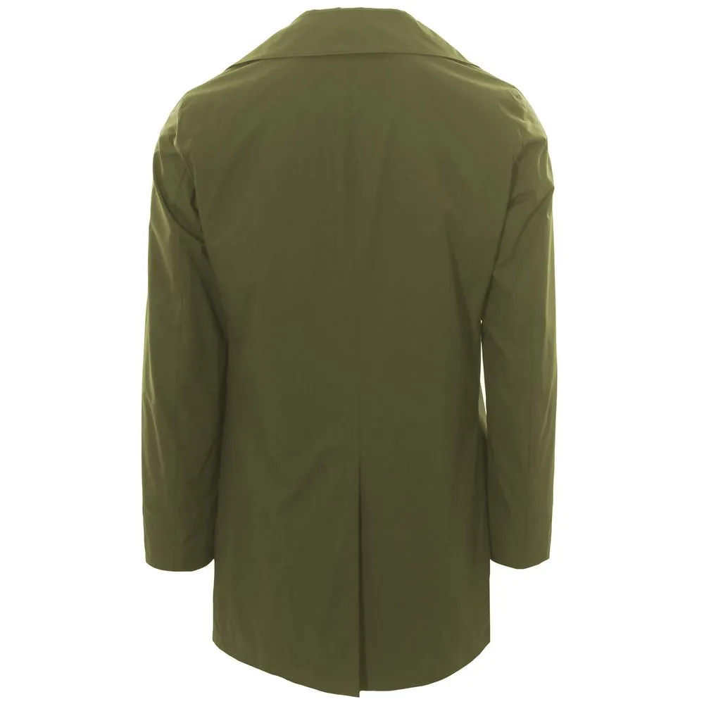 People Of Shibuya Green Recycled Polyester Men Jacket