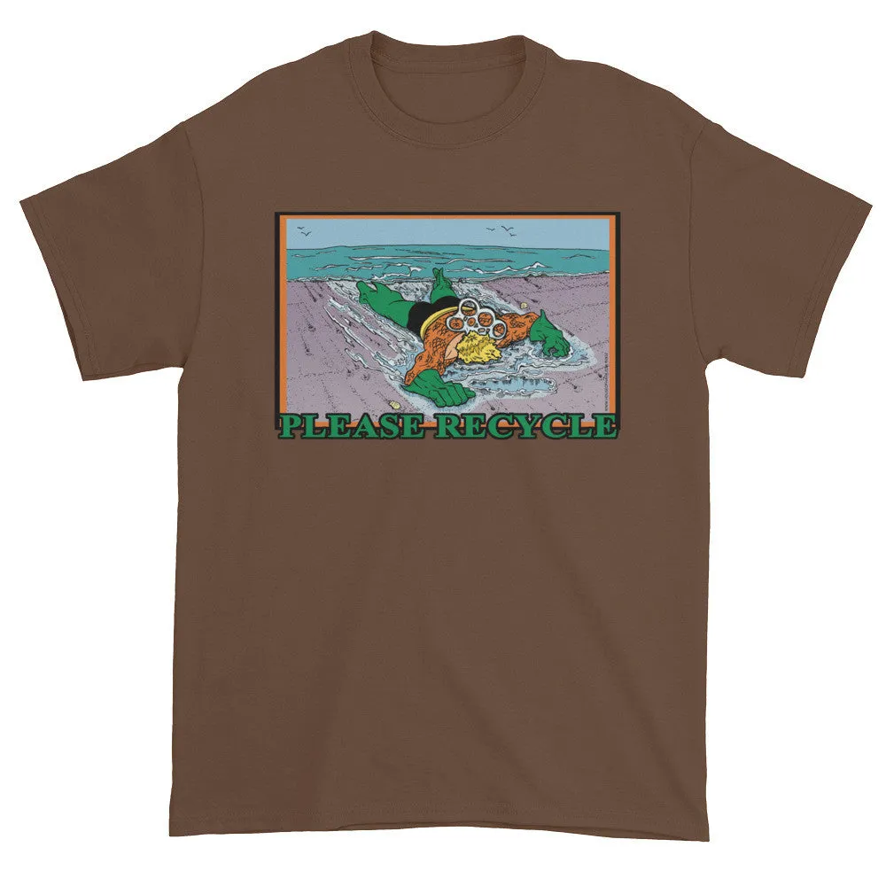 Please Recycle Superhero T-Shirt