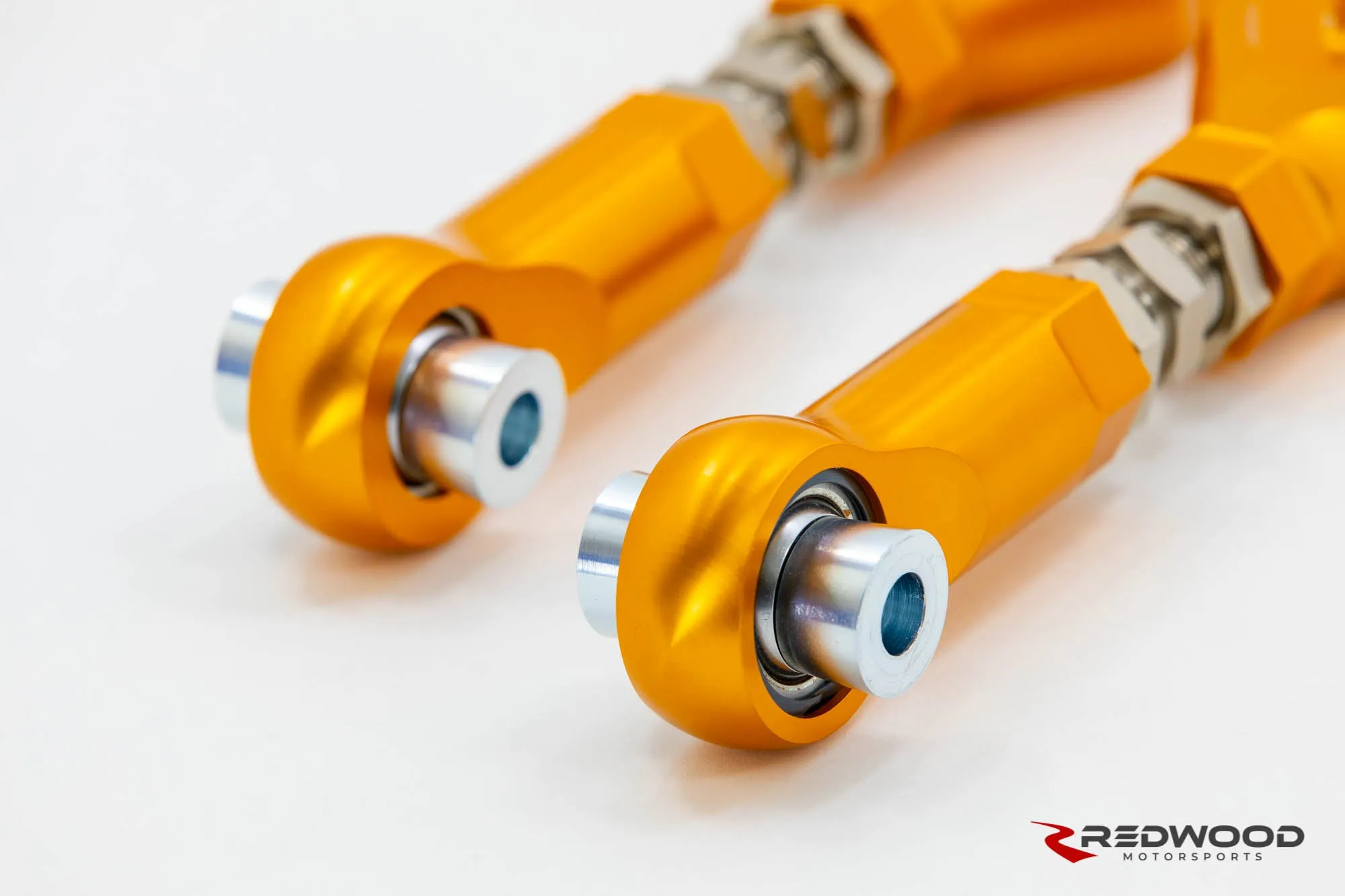 Redwood Motorsports Spherical Bearing Rear Control Arms Camber/Toe Adjustment - Model 3 / Y