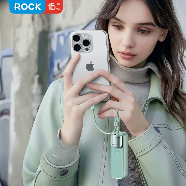 ROCK 30W SwiftCharge Mini Power Hub 5000mAh Power Bank