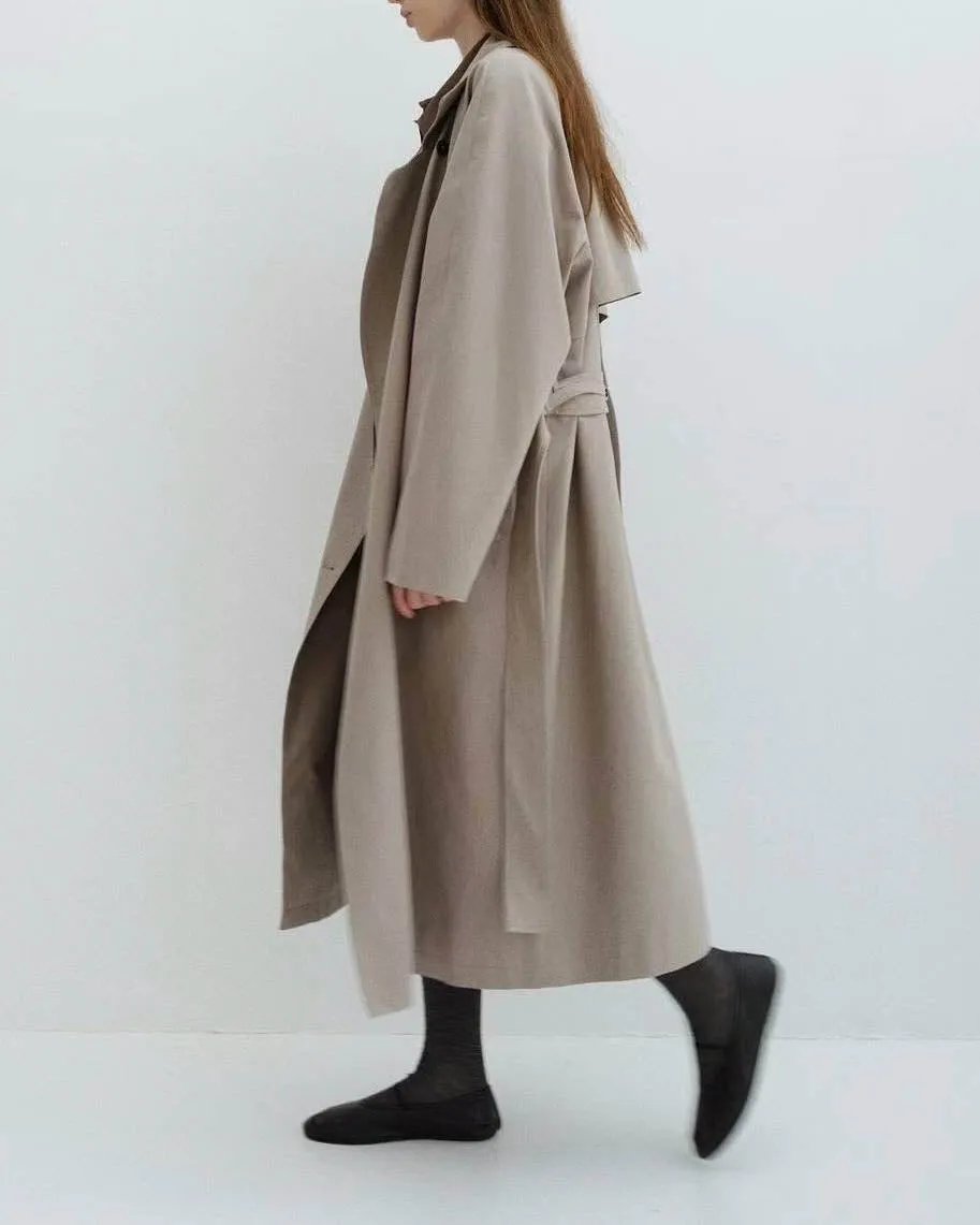 ROLFE TRENCH BEIGE KHAKI