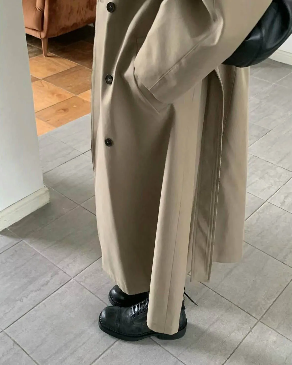 ROLFE TRENCH OLIVE