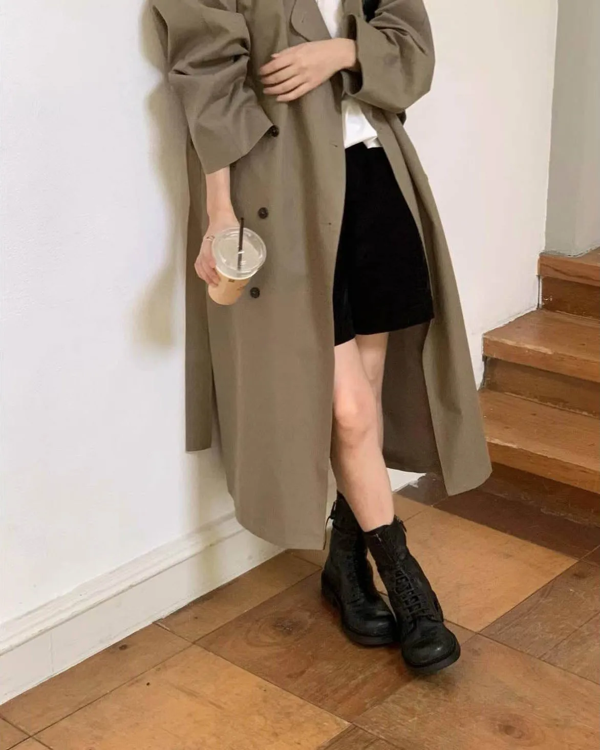 ROLFE TRENCH OLIVE
