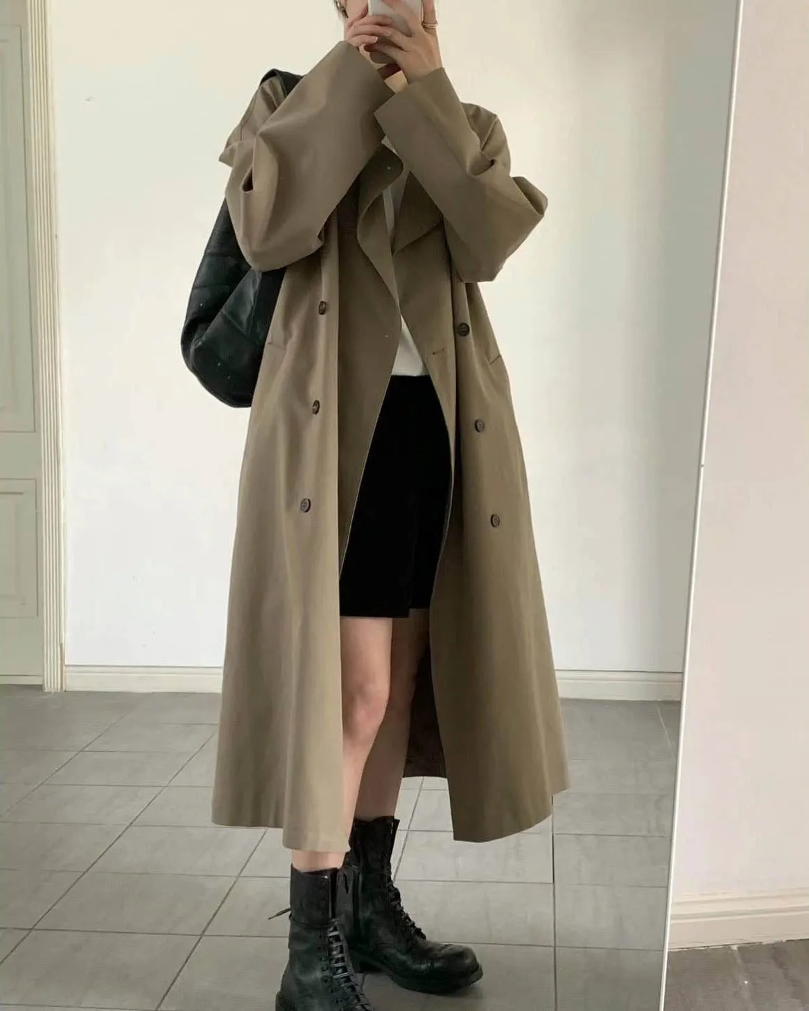 ROLFE TRENCH OLIVE