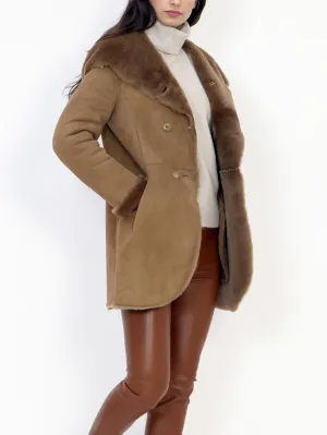 Samantha Italian Merino Shearling Sheepskin Jacket