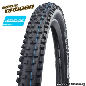 Schwalbe 29 X 2.25 Nobby Nic Super Ground Evolution ADDIX Speedgrip Tubeless MTB Folding Tyres (1 Tire) 