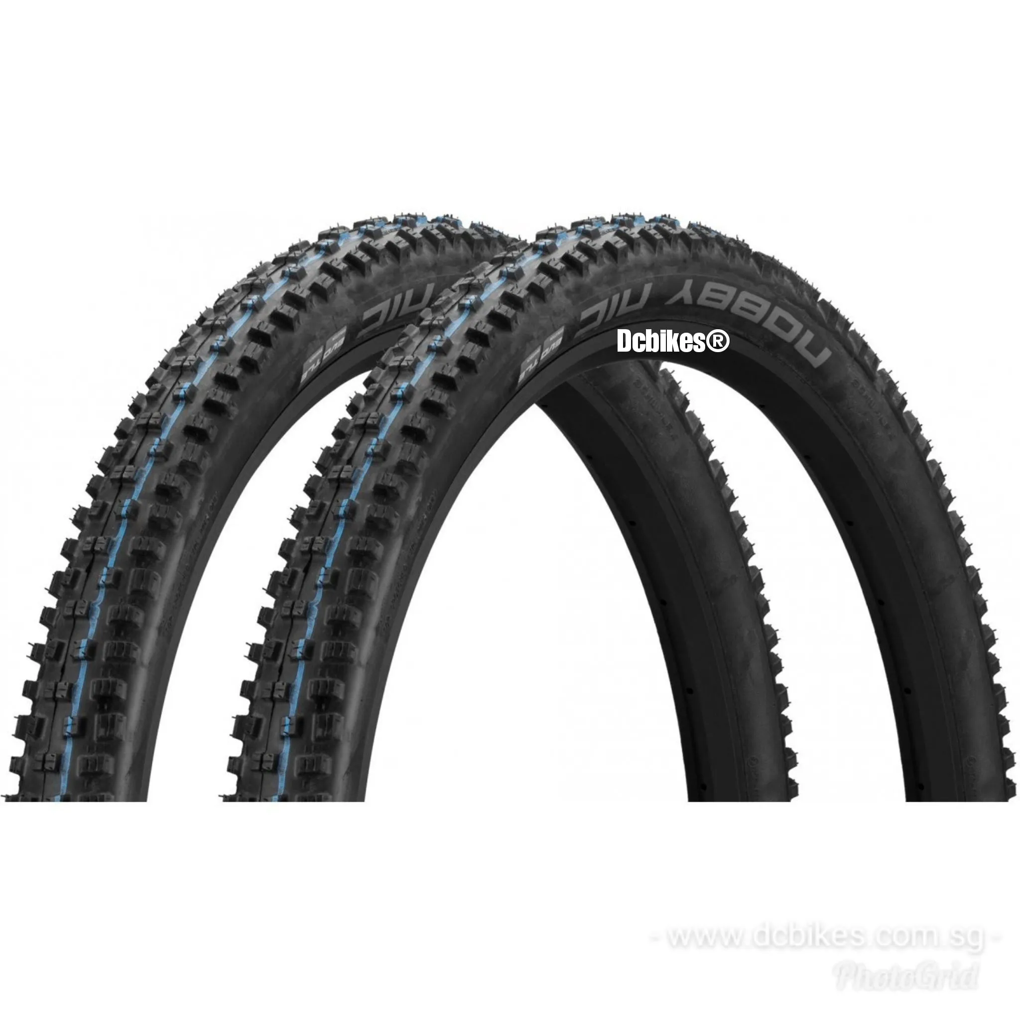 Schwalbe 29 X 2.25 Nobby Nic Super Ground Evolution ADDIX Speedgrip Tubeless MTB Folding Tyres (1 Tire) 