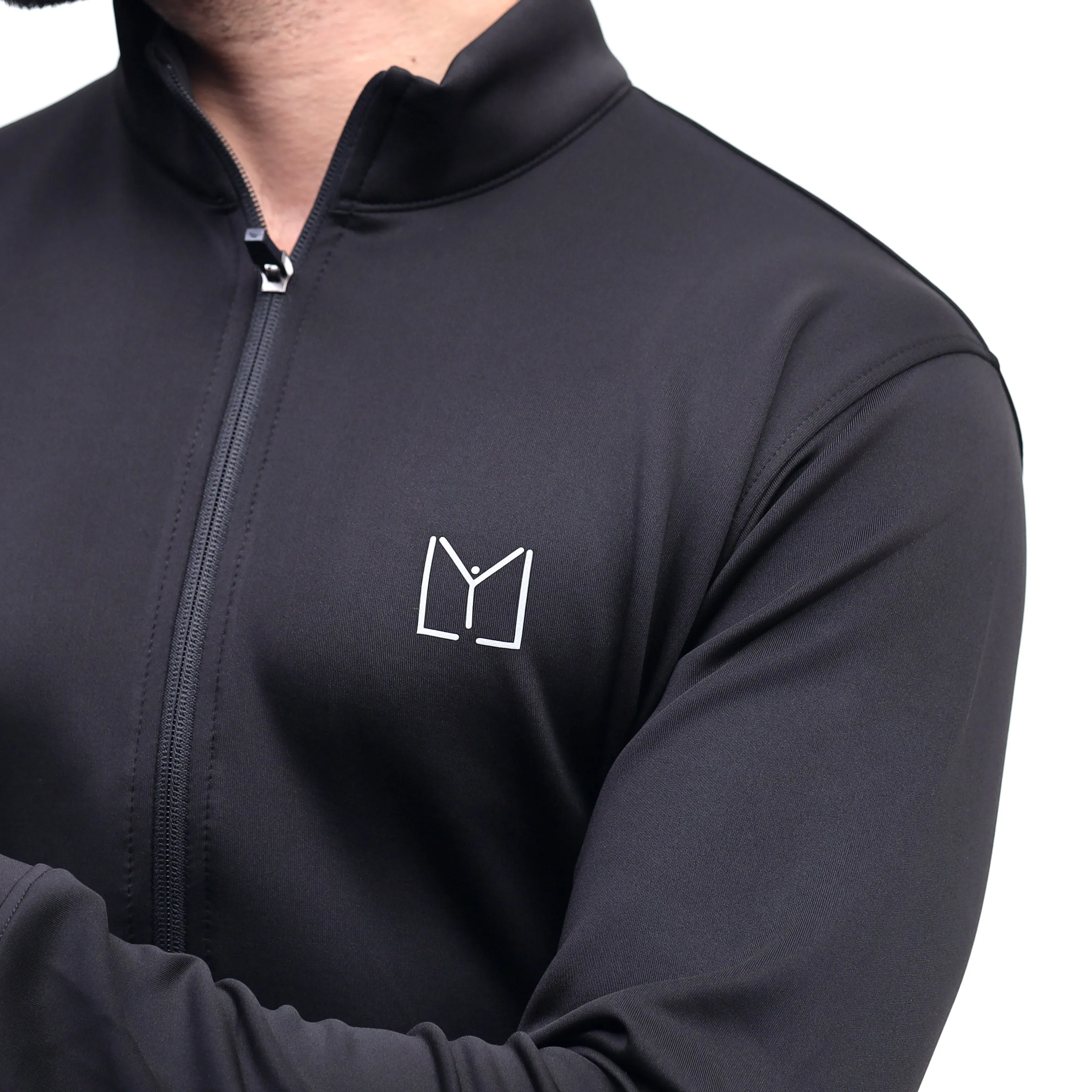 Scoba dri-fit mens black tracksuit