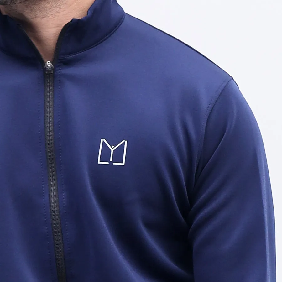 Scoba dri-fit mens navy tracksuit