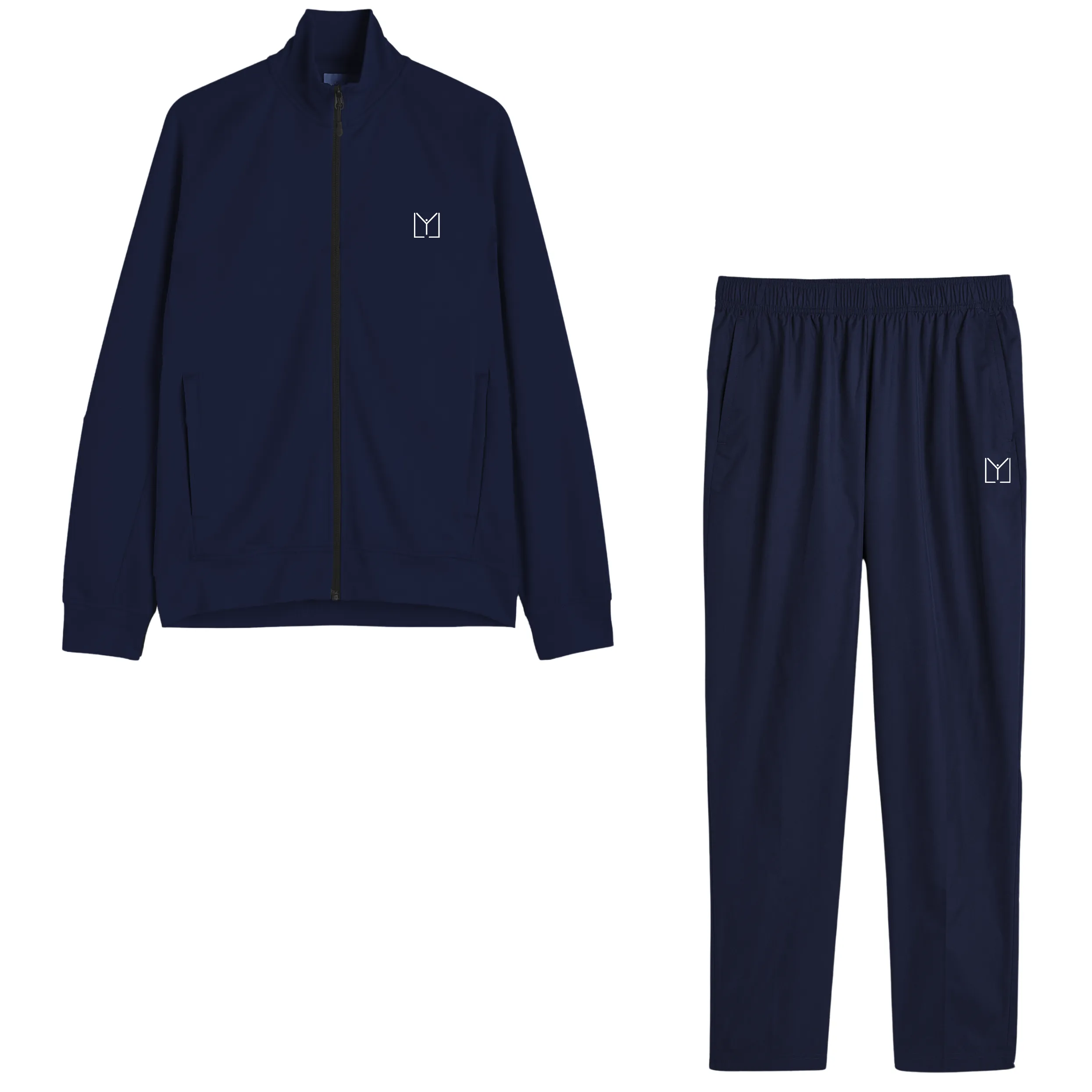 Scoba dri-fit mens navy tracksuit