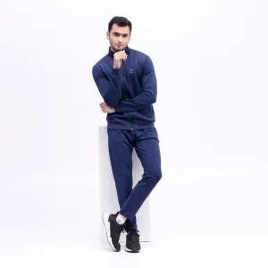 Scoba dri-fit mens navy tracksuit