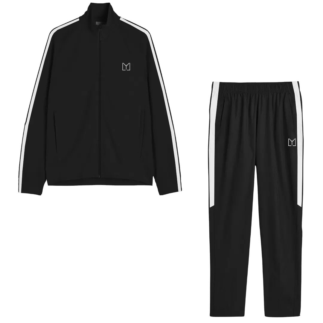 Scoba dri-fit women black tracksuit