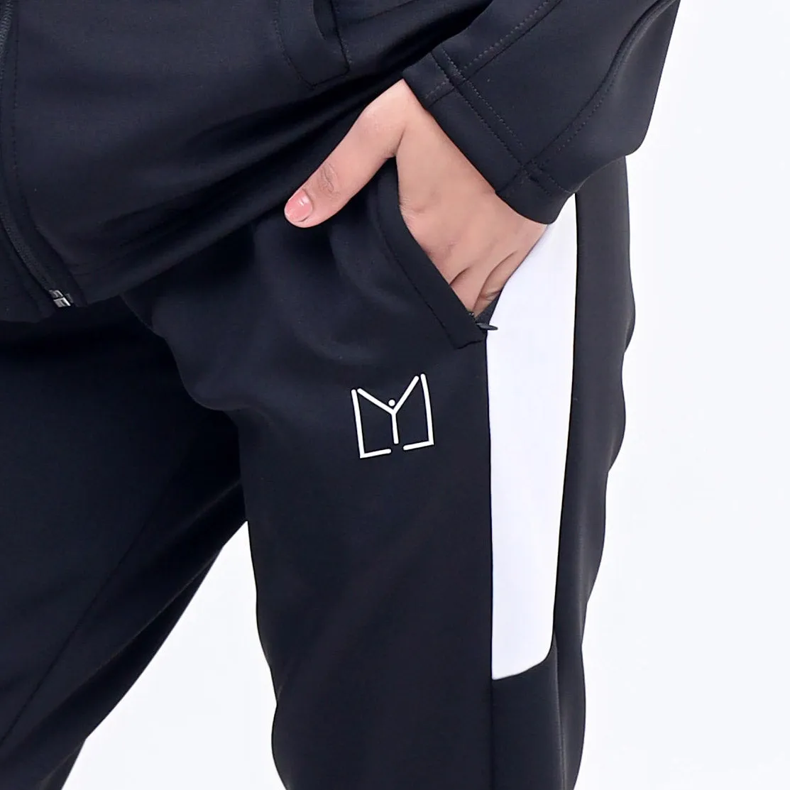 Scoba dri-fit women black tracksuit