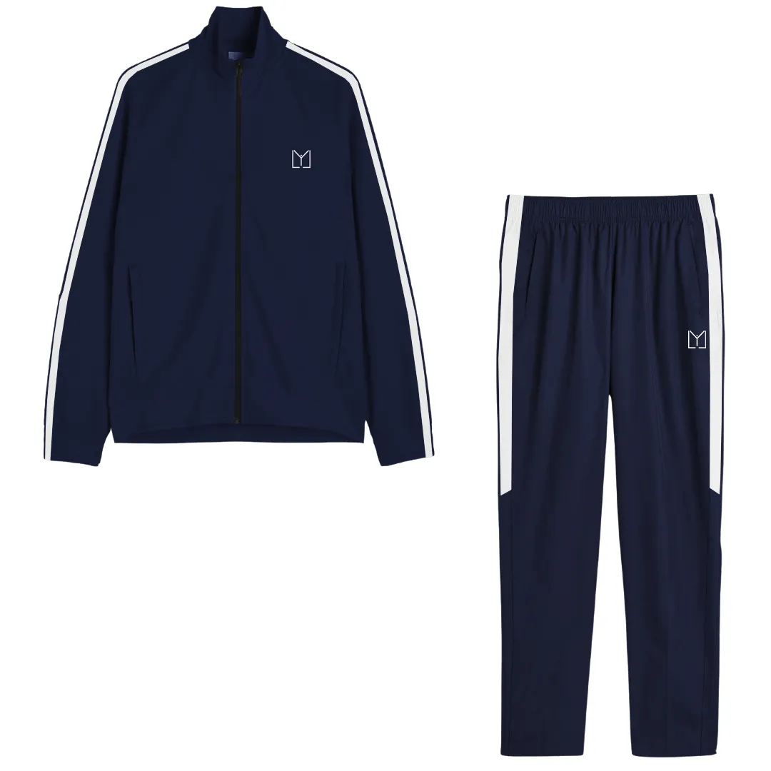 Scoba dri-fit women navy tracksuit