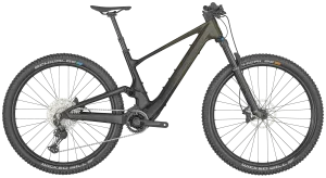 Scott Lumen eRide 910 Cabon Electric Full Suspension Mountain Bike 2024 - Olive Green