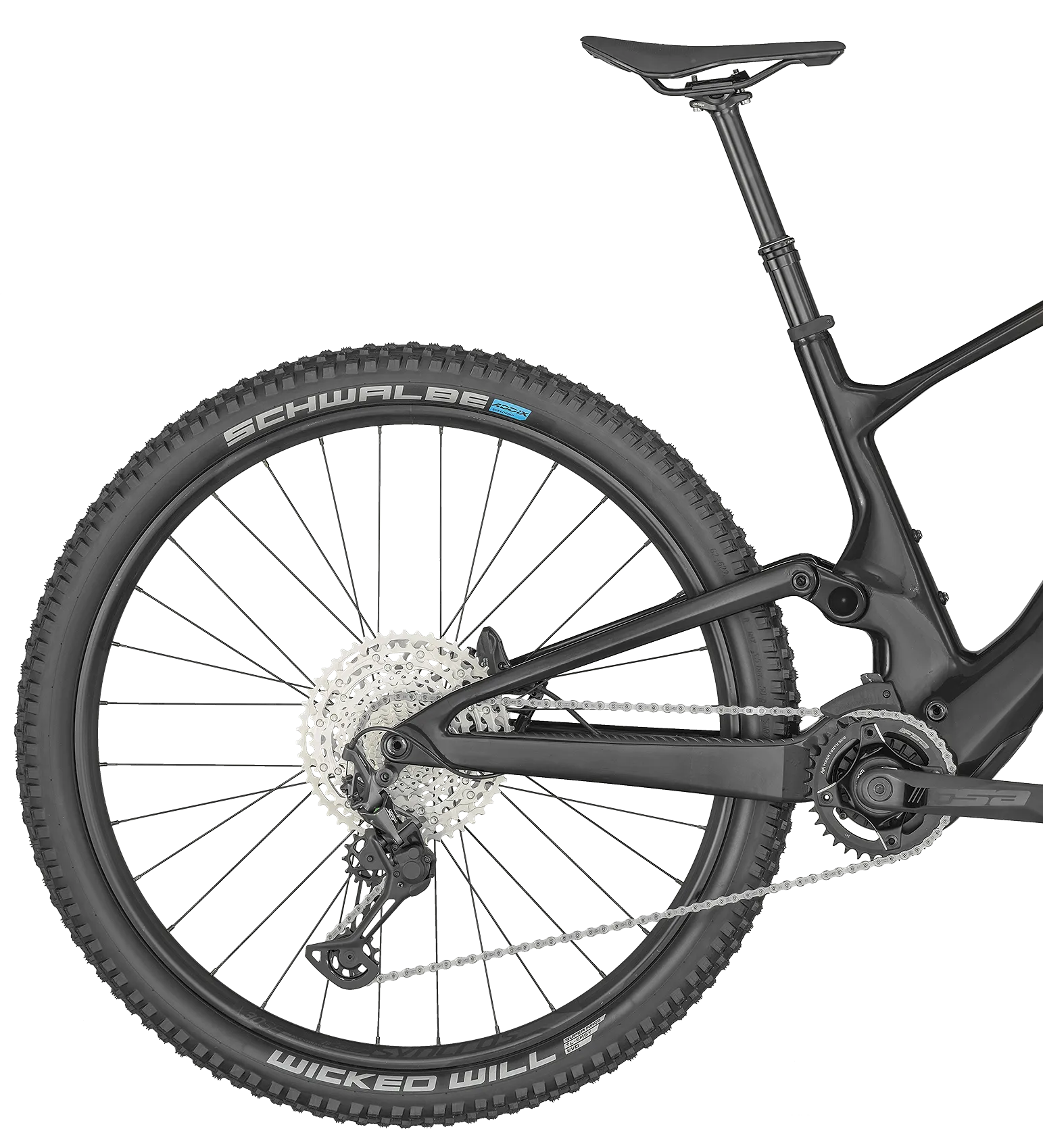 Scott Lumen eRide 910 Cabon Electric Full Suspension Mountain Bike 2024 - Olive Green