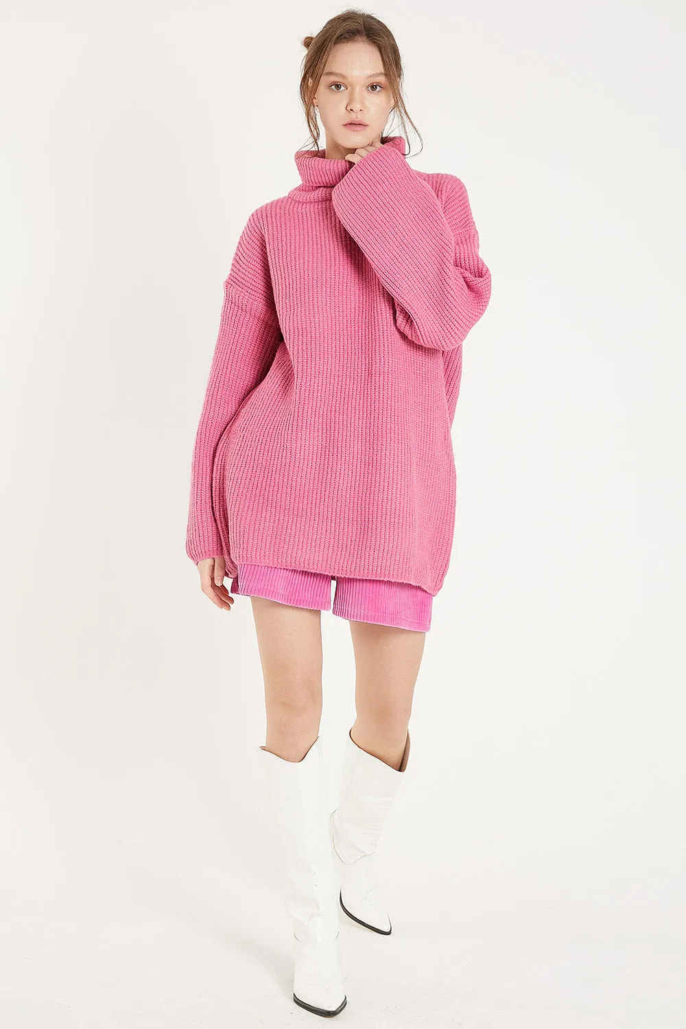 Serena Turtleneck Oversized Sweater