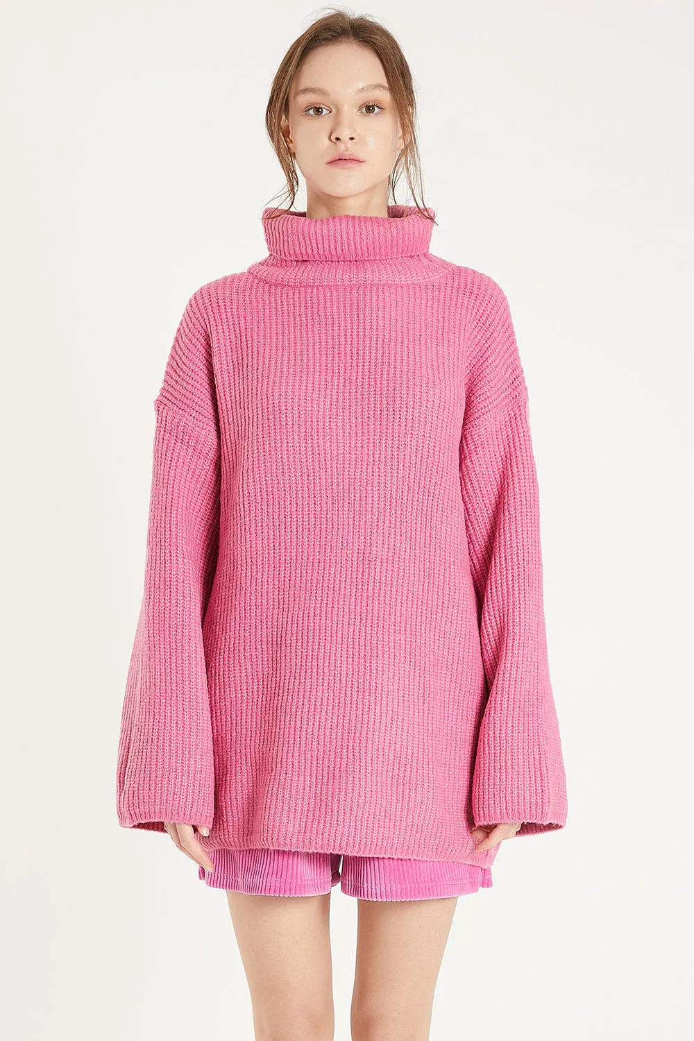 Serena Turtleneck Oversized Sweater