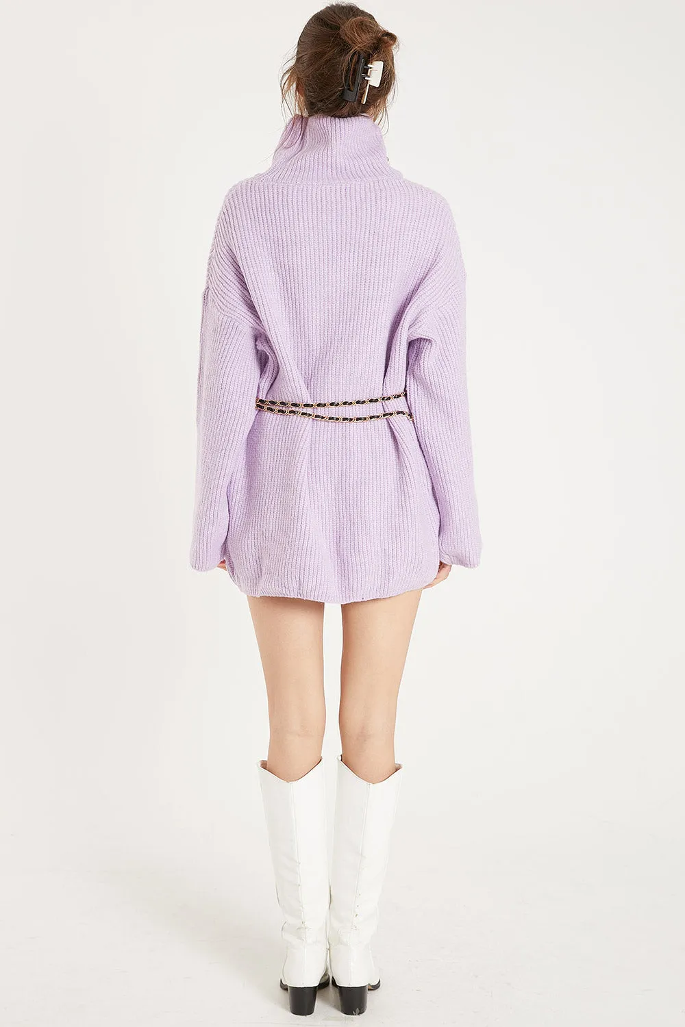 Serena Turtleneck Oversized Sweater