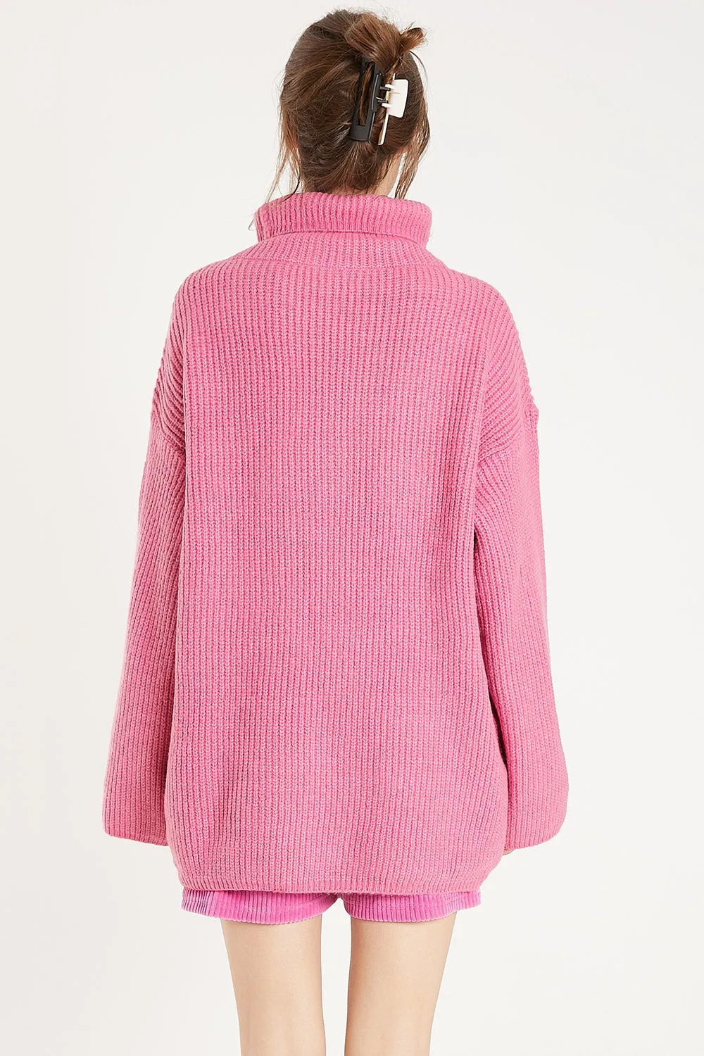 Serena Turtleneck Oversized Sweater
