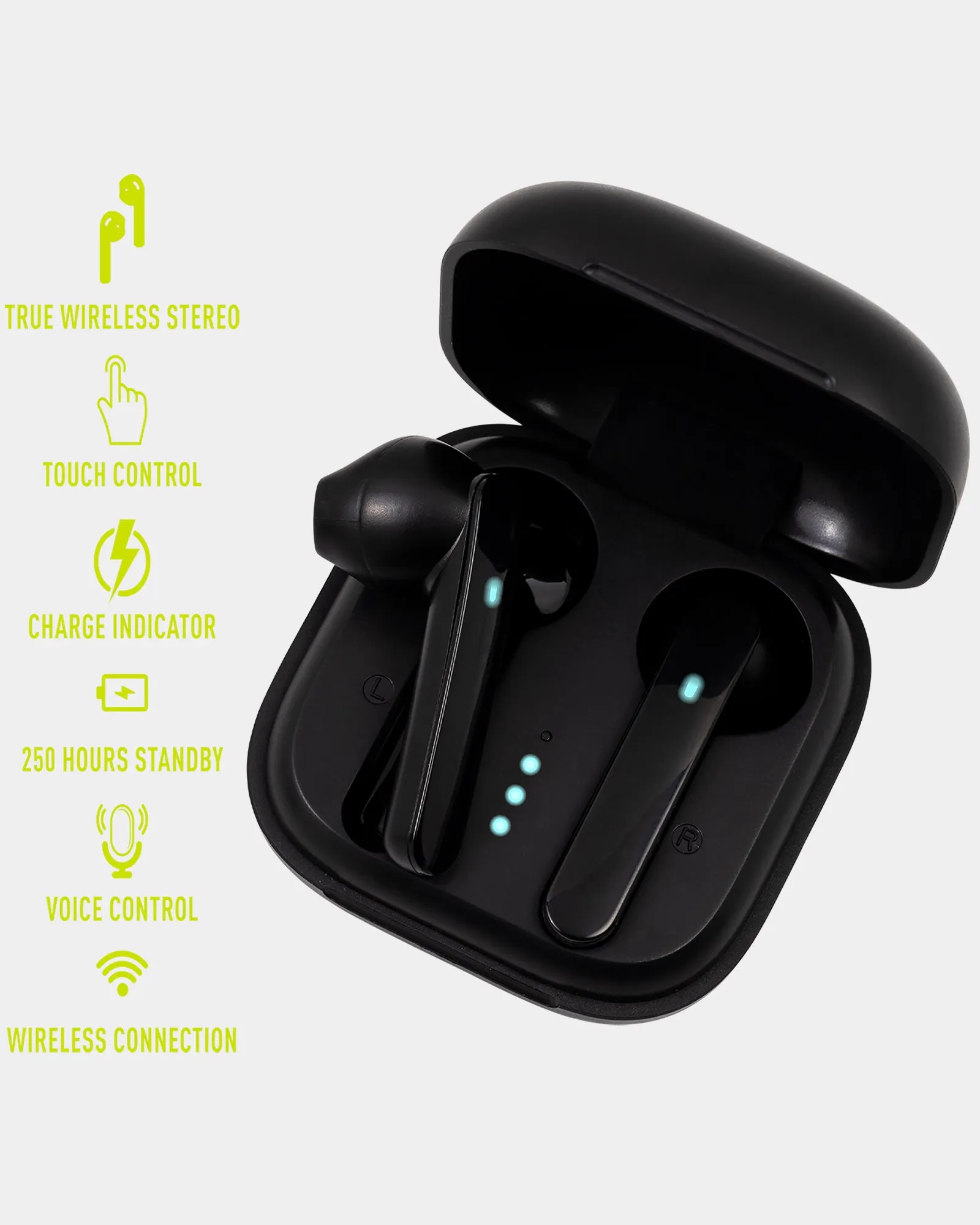 Series 05 Black Smart Watch and Ear Bud Gift Set