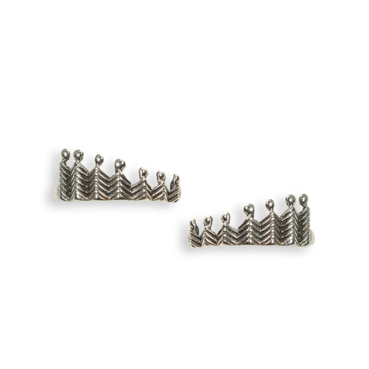 Shikha Silver Toe Ring by Moha