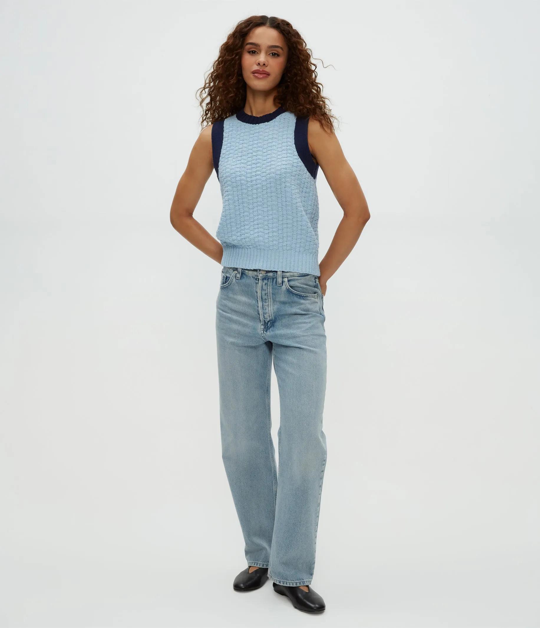 Sia Sleeveless Sweater