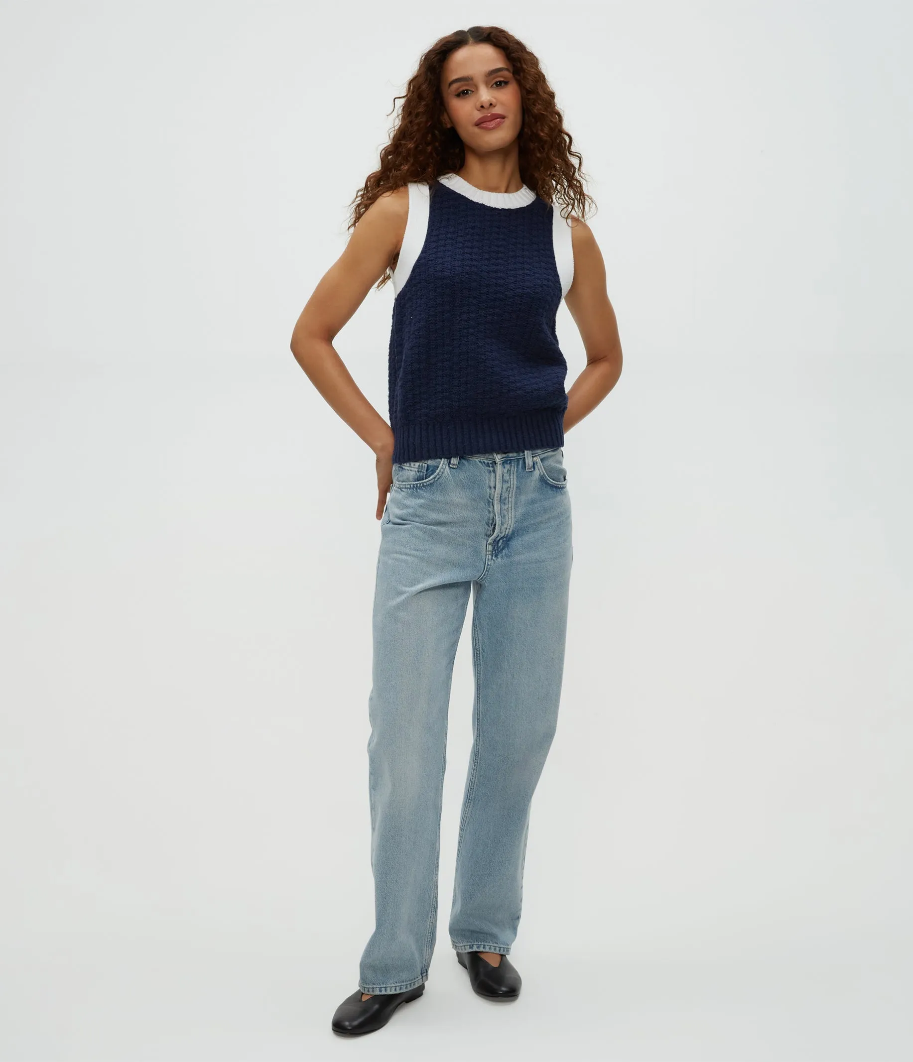 Sia Sleeveless Sweater