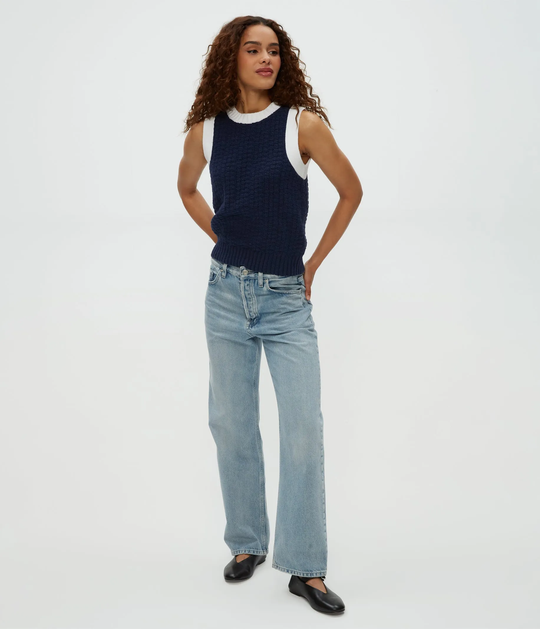Sia Sleeveless Sweater
