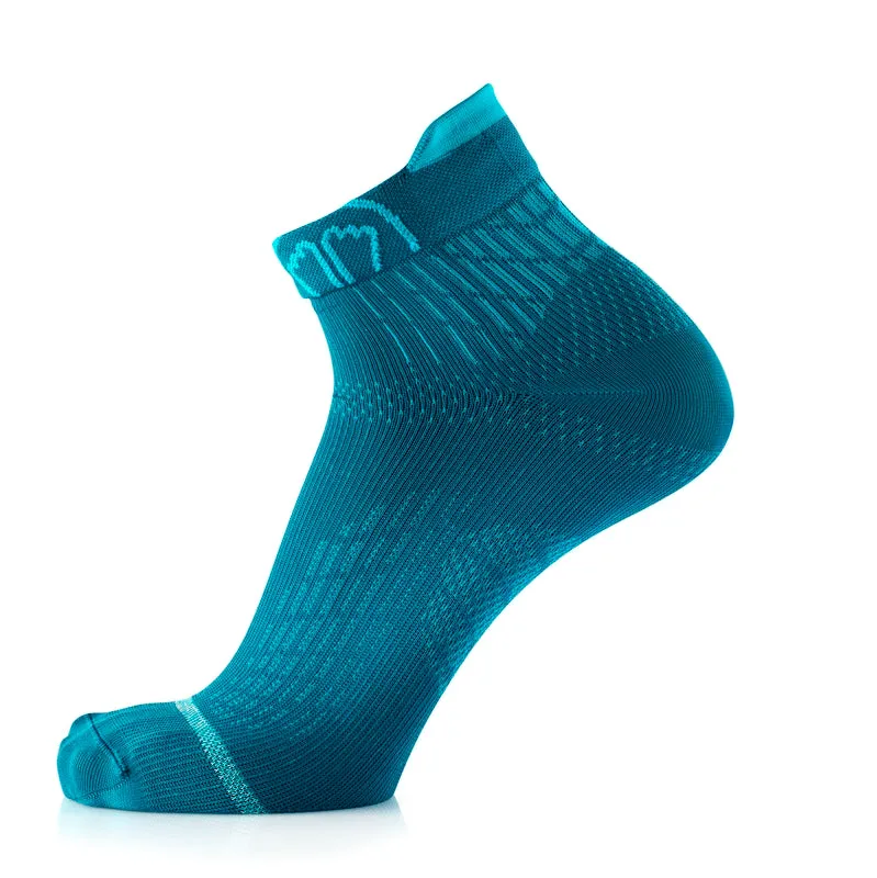Sidas Run Anatomic Blue Ankle Running Socks
