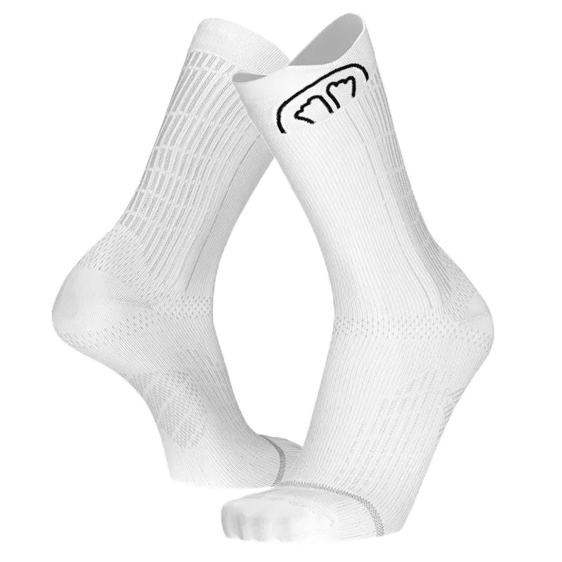 Sidas Run Anatomic White Crew Running Socks