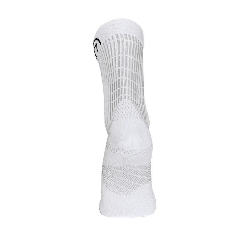 Sidas Run Anatomic White Crew Running Socks
