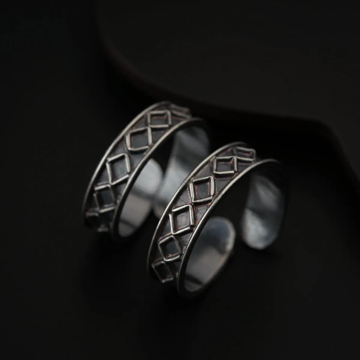 Silver Oxidized Toering