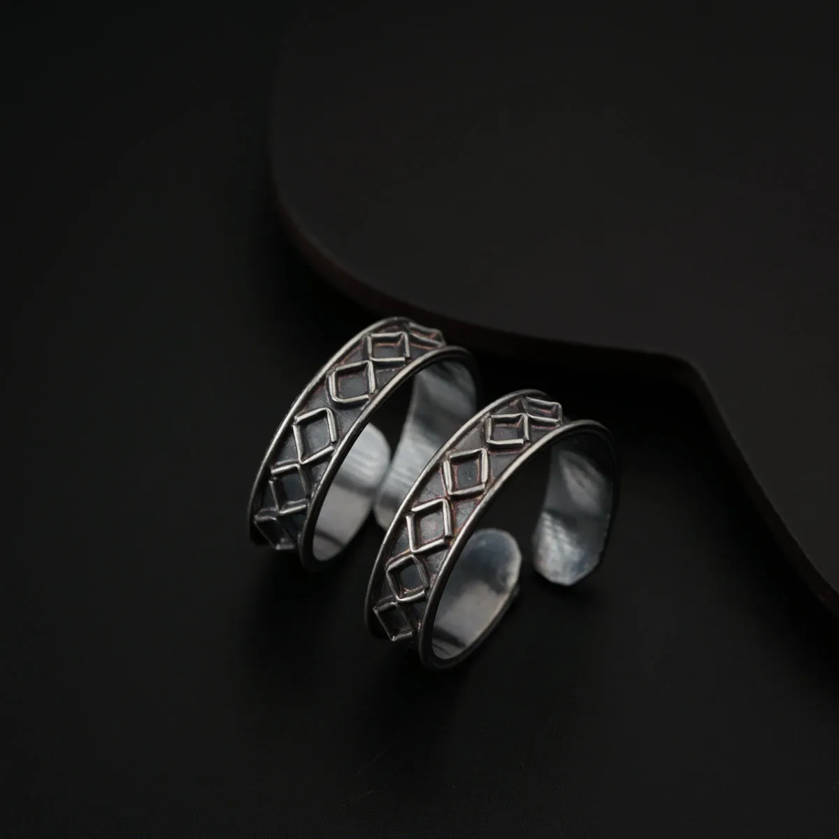 Silver Oxidized Toering