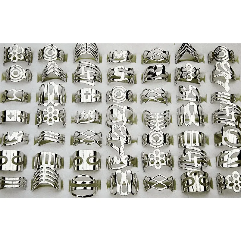 Silver Toe Ring Vintage Set - 20 Pieces