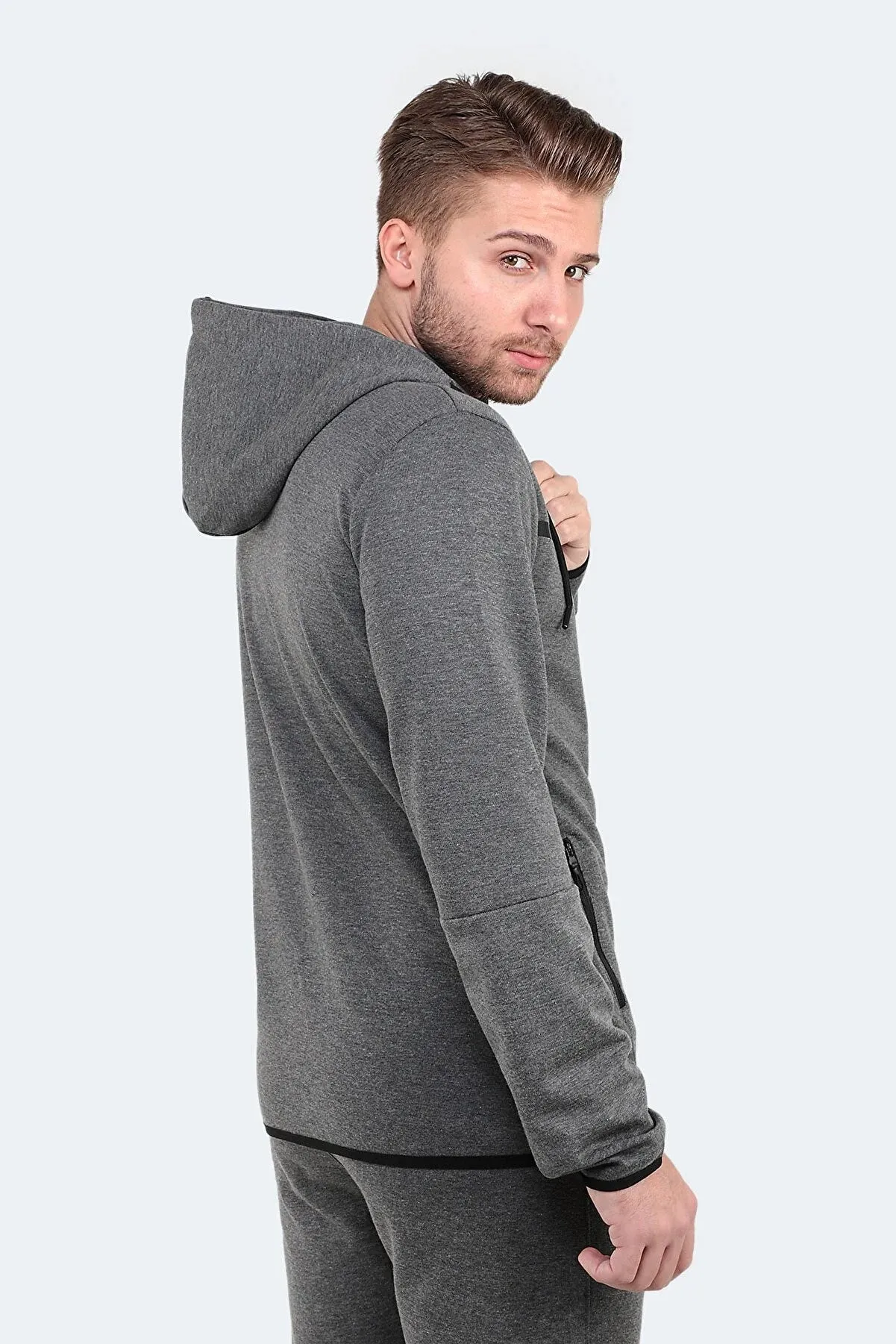 Slazenger Men's Dark Grey Tracksuit