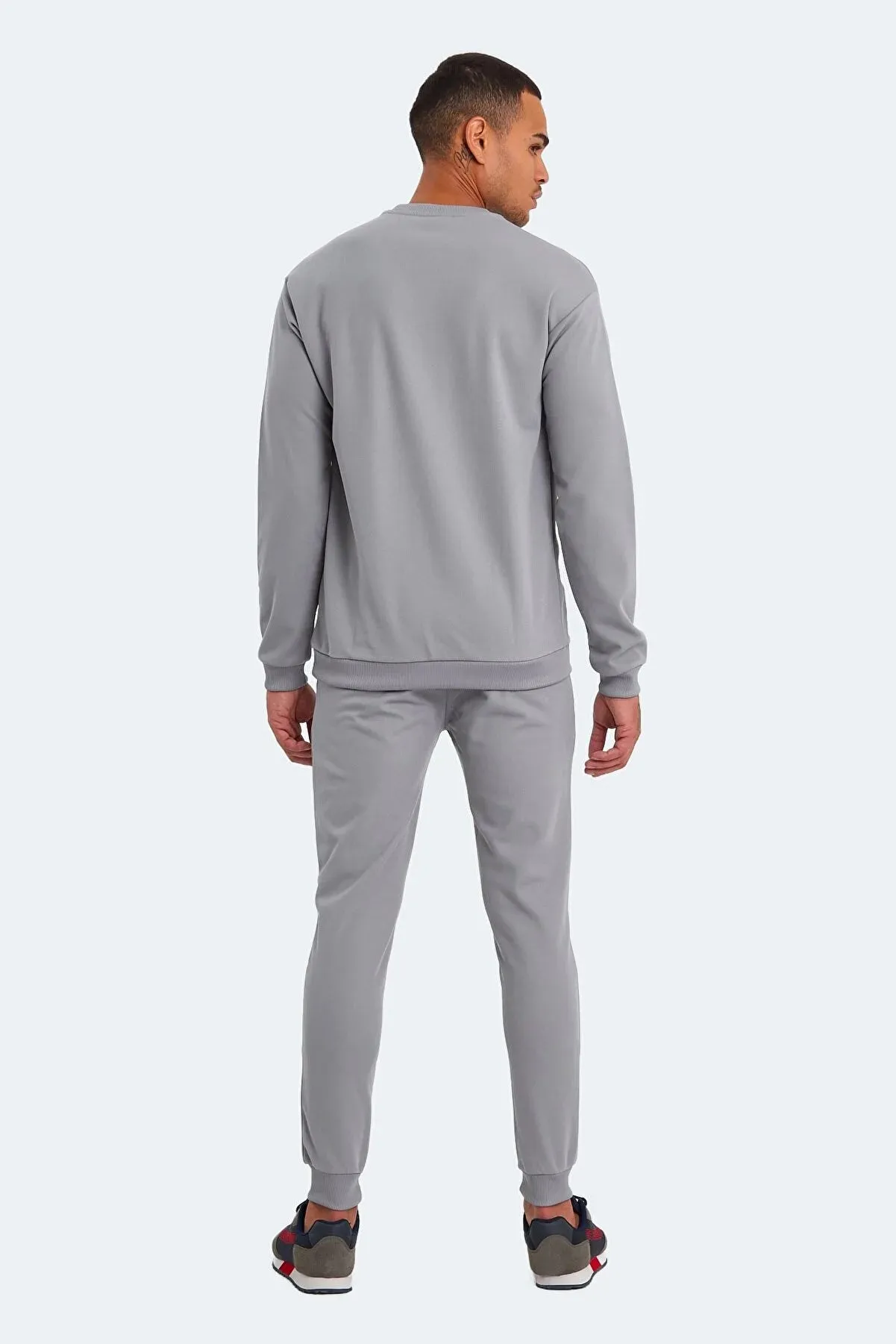 Slazenger Men's Grey Offender Ktn Tracksuit