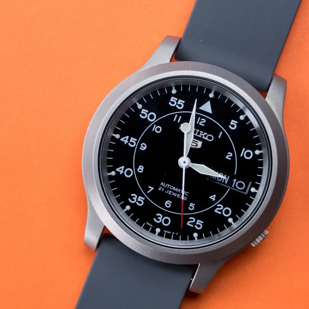 Smokey Grey Silicone Rubber Quick Release Watch Band (20mm, 22mm, 24mm SALE)