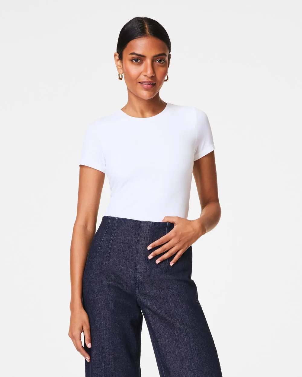 Smoothing Jersey Crew Tee