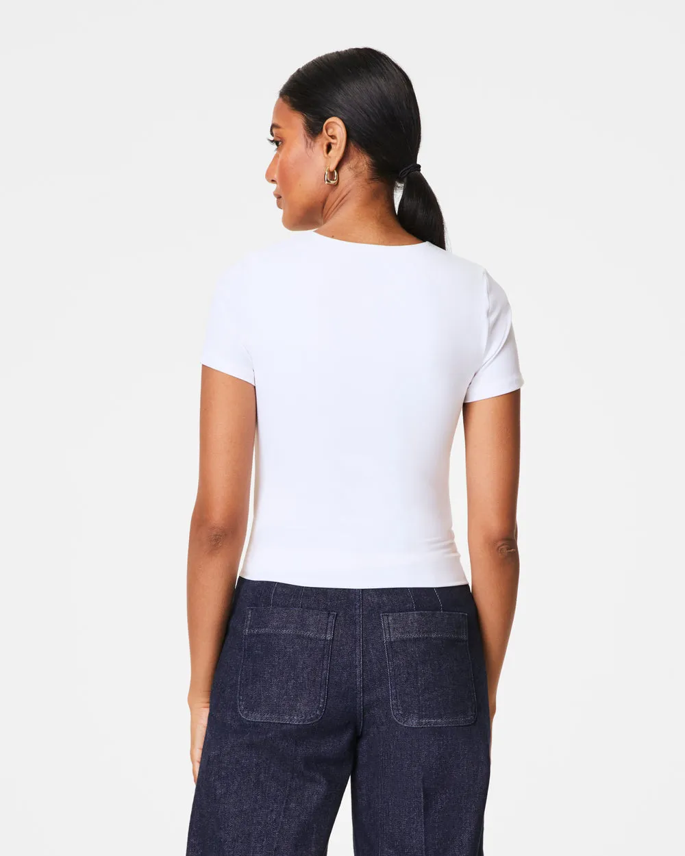 Smoothing Jersey Crew Tee