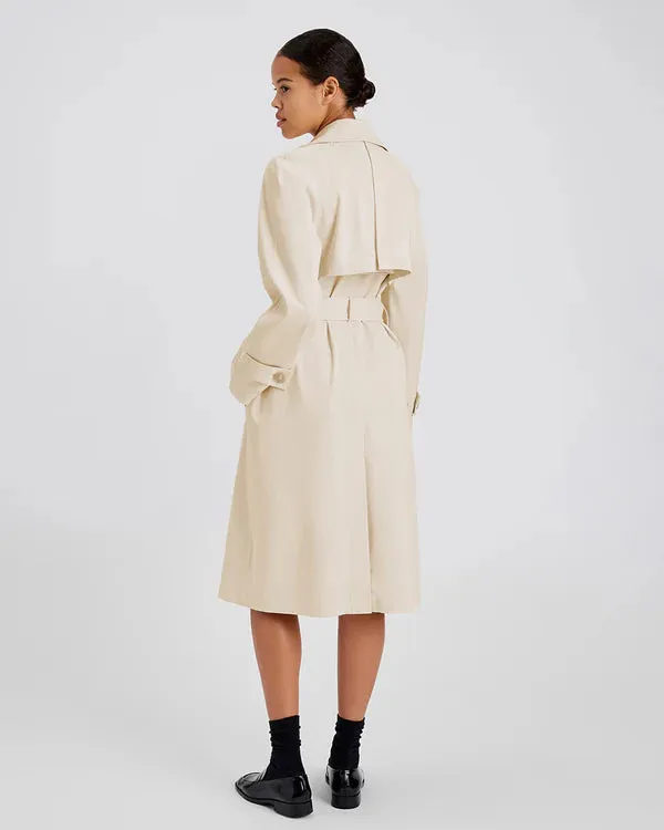 Solid & Striped - The Monique Coat - Ecru