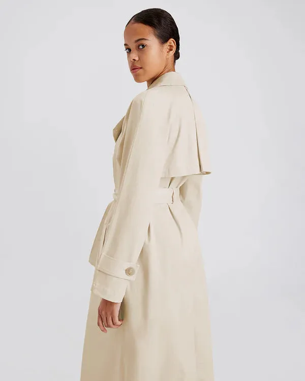 Solid & Striped - The Monique Coat - Ecru